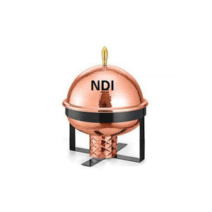 Réchaud de service de qualité supérieure pour équipement alimentaire de restaurant Réchaud de finition en métal plaqué cuivre - Product Image 1