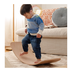 Fourniture en vrac de planches d'équilibre en bois faites à la main-Équipement Montessori à forte demande pour les acheteurs internationaux - Product Image 1