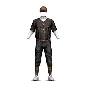 Uniforme de béisbol masculino de poliéster 100% de fabricante al por mayor, ropa deportiva transpirable con logotipo personalizado impreso, servicio OEM - Product Image 3