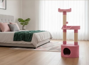 Rascador Amistar de alta calidad, modelo "Powder Dream", para gatos y gatitos de todas las razas y tamaños. - Product Image 2