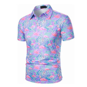 T-shirt solide pour hommes Tissu tricoté de la meilleure qualité-Confortable Séchage rapide Durable Coton Polyester Spandex Tendance Meilleure sublimation - Product Image 2