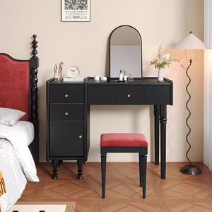 Mesa de Maquillaje de Fácil Montaje, Mueble de Dormitorio - Product Image 1