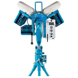 Machine à lancer de baseball BP 3, en acier bleu, alimentée par batterie au lithium, double tension, équipement d'entraînement pour adultes - Product Image 2