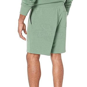 Design personnalisé pour hommes Short en molleton de coton de couleur unie pour hommes Short en molleton de coton respirant pour hommes - Product Image 2