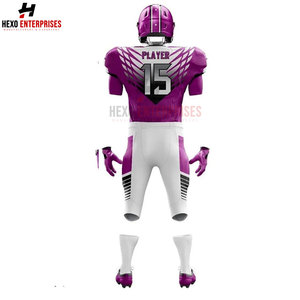 Nouvel arrivage d'uniforme de football américain pour hommes uniforme de football américain à séchage rapide pour adultes uniforme de football américain de haute qualité - Product Image 4