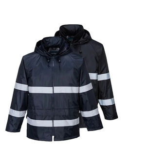 Chaqueta de Seguridad Unisex de Invierno, Informal, de Alta Visibilidad, Transpirable, Certificada EN, de Tejido Softshell, Reflectante, de Algodón - Product Image 3