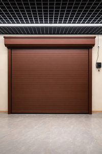 <span class=keywords><strong>Porte</strong></span> à enroulement électrique en aluminium, directement de l'usine, pour garage, entrepôt, usage commercial R8095 - Product Image 5