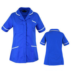 Fournisseurs de gommage médical hôpital col en v conception du personnel médical uniforme d'infirmière Premium blouses d'infirmière - Product Image 6