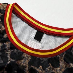 Men's Custom <b>Leopard</b> <b>Print</b> Sleeveless Basketball Jersey Plus Size Anti-Odor Mesh Fabric Breathable Anti-Bacterial - Product Image 3