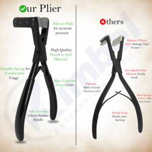 Pince professionnelle d'extension de cheveux en acier inoxydable robuste dans les outils de Offre Spéciale - Product Image 2