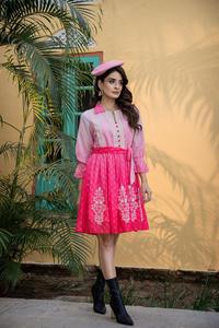 Vestidos casuales de estilo coreano con mangas - Product Image 3