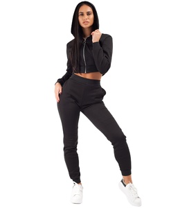 Chándales personalizados de alta calidad para mujer, el mejor conjunto de pantalones de chándal y Sudadera con capucha, conjunto de Jogger de 2 piezas, chándal de diseñador para mujer - Product Image 5