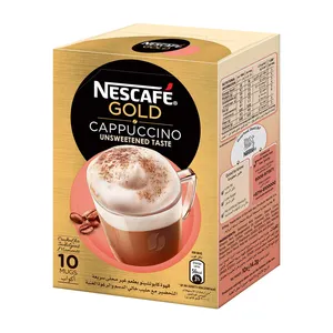 빠른 배송과 함께 네스카페 골드 카푸치노 향 사포 및 박스 순간 커피 대량 재고 도매 가격 공급 업체