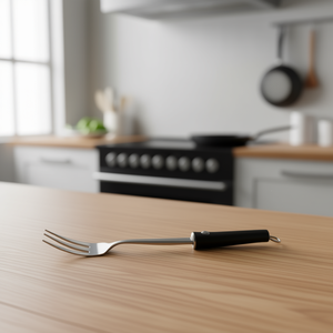 Fourchettes de cuisine TWIST en acier inoxydable chromé et noir 1732-32cm - Product Image 3