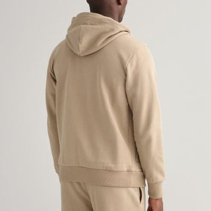 Sweat à capuche pour homme de haute qualité, logo personnalisé, fabricants, 100% coton, broderie, fermeture éclair, style vintage, lavage à l'acide, imprimé - Product Image 4