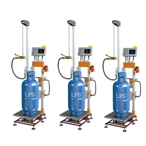 electric 220v cylinder filling station easy to operate lpg gas cylinder filling scale machine