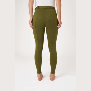 2024 nouvelles femmes coupe ajustée taille haute culotte imprimé Nylon équitation Leggings avec accessoires d'hiver en Silicone - Product Image 2