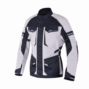 Chaqueta de Motocicleta de Cordura Negra de Alta Calidad, Impermeable, Transpirable, con Protección UV, Ropa Deportiva Cortavientos para Motocross - Product Image 4