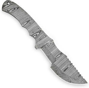Custom Handmade Damascus Steel Full Tang Blank <b>Blade</b>-OEM Customizable Camping & Kitchen Multi-Functional <b>Knife</b> - Product Image 3