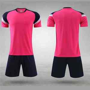 Camisetas de fútbol impresas personalizadas OEM uniformes de fútbol con pantalones cortos poliéster transpirable conjuntos de fútbol equipo deportivo proveedor - Product Image 2