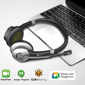 Casque Sans Fil à Suppression de Bruit avec Micro Stéréo PC avec Fonction Mute & 26H de Conversation pour Bureau Ordinateur Smartphone Réunions Zoom - Product Image 6