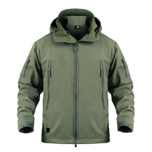 Venta al por mayor chaqueta personalizada hombres chaqueta táctica invierno impermeable Softshell rompevientos ropa chaqueta - Product Image 1