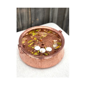 Bol de spa en cuivre, métal, cuivre pur martelé, bol de spa en cuivre antique, grand espace, bol de spa - Product Image 5