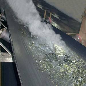 สายพานลำเลียงยางทนความร้อนสูงพิเศษ SHR [T2] 315/3 หนา 8 มม. 3 ชั้น 180 องศาเซลเซียส / 356 องศาฟาเรนไฮต์ ผลิตโดย Machiniya Industries ความยาว 200-300 เมตร - Product Image 3