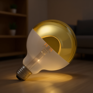 GLOBO 6W LED Cupula Oro <b>Bulbs</b> Gold Accent LED Lighting Product - Product Image 3