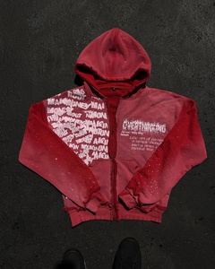 ชุดวอร์มมีเชือกรูดสำหรับผู้ชายชุดวิ่งจ๊อกกิ้งแนวสตรีทพิมพ์โลโก้ได้ตามต้องการ - Product Image 3