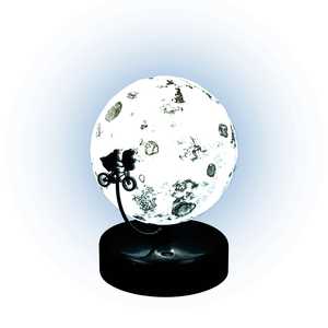 Lampe de nuit LED ET the Extra-Terrestrial, film classique, en forme de lune, avec lumière chaude et projection gravée pour la décoration de chambre - Product Image 1