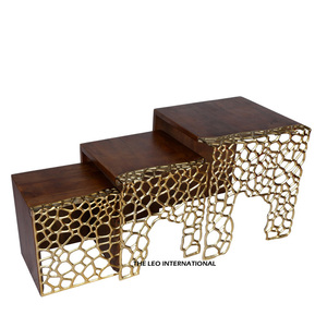 Muebles para el hogar, mesa auxiliar moderna para sala de estar, accesorios multiusos para muebles de Material nácar - Product Image 5