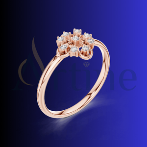 10K Trendy <b>Adjustable</b> <b>Ring</b> for women - Product Image 1