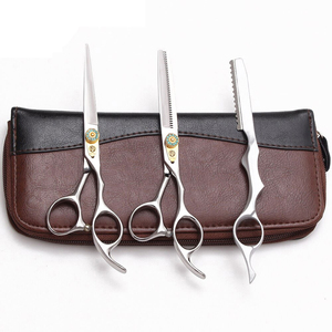 Precio con descuento Tijeras de adelgazamiento Corte superior Tijeras de peluquero Elegantes tijeras de salón de acero inoxidable japonés 440C - Product Image 6