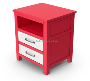 Table de chevet de chambre à coucher minimaliste moderne armoire de rangement tiroirs pliables salon de luxe meubles d'hôtel appartement - Product Image 2