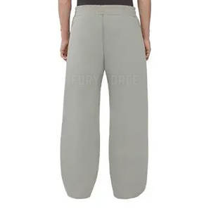 Joggers holgados informales de lana para hombre con cintura elástica, ligeros y holgados, estilo de moda callejera, patrón recto, Jogger - Product Image 6