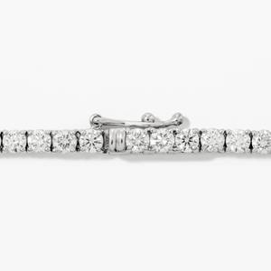 Luxury 12.00ct Diamond <b>Tennis</b> <b>Necklace</b> in White Gold Timeless Fine Jewelry Statement <b>Necklace</b> Ideal Birthday Gift for Women - Product Image 4