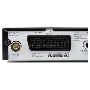Xoro Hrt 7622 Dvb T2 Receiver Full Hd Hevc Pvr Media Player Function <b>Set</b> <b>Top</b> <b>Box</b> - Product Image 4