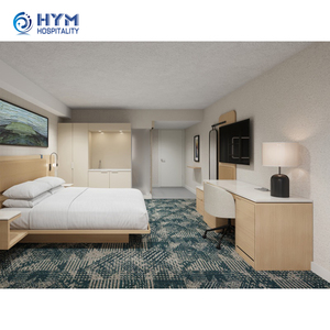 Bộ nội thất phòng ngủ khách sạn hiện đại bằng gỗ đặt làm riêng của Delta by Marriott - Nội thất khách sạn trọn gói - Product Image 4