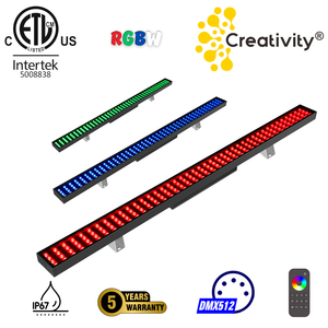 Lámpara de Pared LED RGBW DMX512 con Certificación ETL, Resistente al Agua IP67, RGBW 100W 120W 160W 200W 300W para Estadios, Puentes, Hoteles y Fachadas - Product Image 2