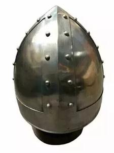 Casco de Norman Medieval, Armadura de Guerrero de Acero Suave Calibre 18 con Forro de Cuero Disponible a Precio Mayorista para Exportación - Product Image 3