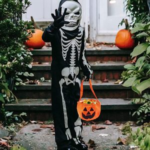 <b>Halloween</b> Trick or Treat Bucket <b>Halloween</b> Pumpkin Candy Basket Buckets Reusable Goody <b>Bags</b> for Kids <b>Halloween</b> <b>Party</b> Supplies OEM - Product Image 5