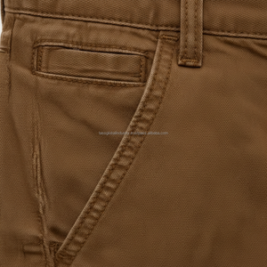 Pantalon cargo décontracté pour homme, style streetwear, toile respirante, avec revers élastiques, style jogger - Product Image 6