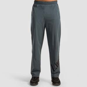 Pantalones Deportivos Gris Oscuro, Pantalones de Pista Modernos con Logotipo Personalizado, Decoración con Pliegues, Ligeros, Pierna Larga, Talla hasta 6XL - Product Image 2
