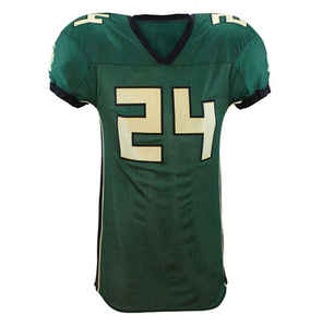 Nouveau design personnalisé respirant drapeau court uniformes de football 100% polyester vente en gros meilleurs prix bon marché américain 7 7 kits de football - Product Image 3