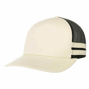 Gorra de béisbol elástica deportiva clásica de 6 paneles para hombre, logotipo bordado personalizado en gorra de camionero ajustada lisa - Product Image 6