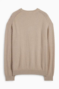 Suéter de Invierno 100% Algodón con Logotipo Personalizado para Hombre, Hecho para Colecciones de Ropa Urbana, Compatible con Fabricación de Marca Privada OEM Global - Product Image 4