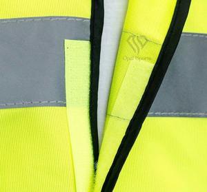 Logo personnalisé en gros gilet de sécurité multifonctionnel pour la construction et le travail gilet de sécurité réfléchissant haute visibilité avec poches - Product Image 5