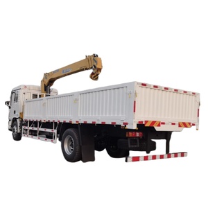 Shacman 6.3 tấn thủy lực nâng cẩu xe tải cẩu thao túng xe tải thao túng với giá nhà máy - Product Image 1