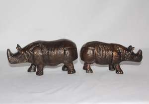 Esculturas modernas únicas para decoración del hogar, esculturas de animales de aluminio y Metal de estilo antiguo, accesorios de decoración del hogar de lujo - Product Image 2